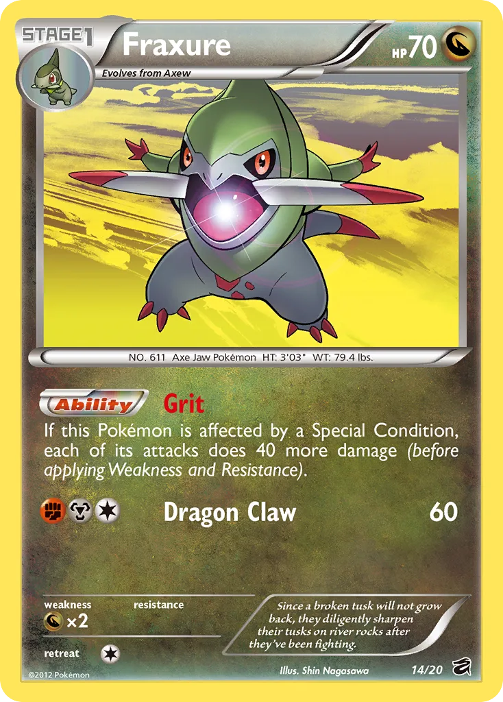 Fraxure, Dragon Vault #14/20