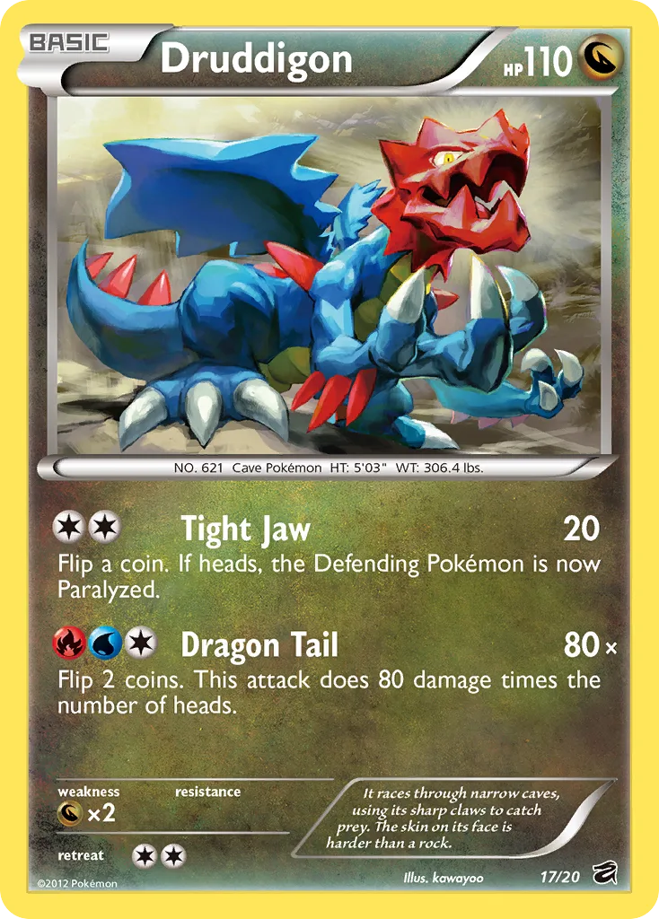 Druddigon, Dragon Vault #17/20