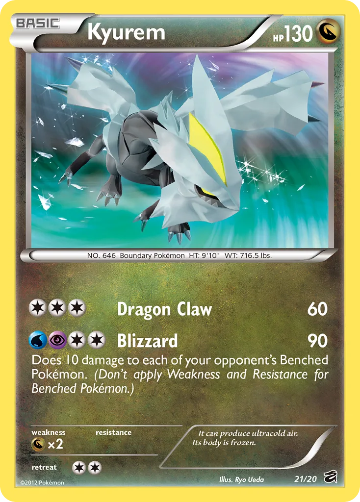 Kyurem, Dragon Vault #21/20