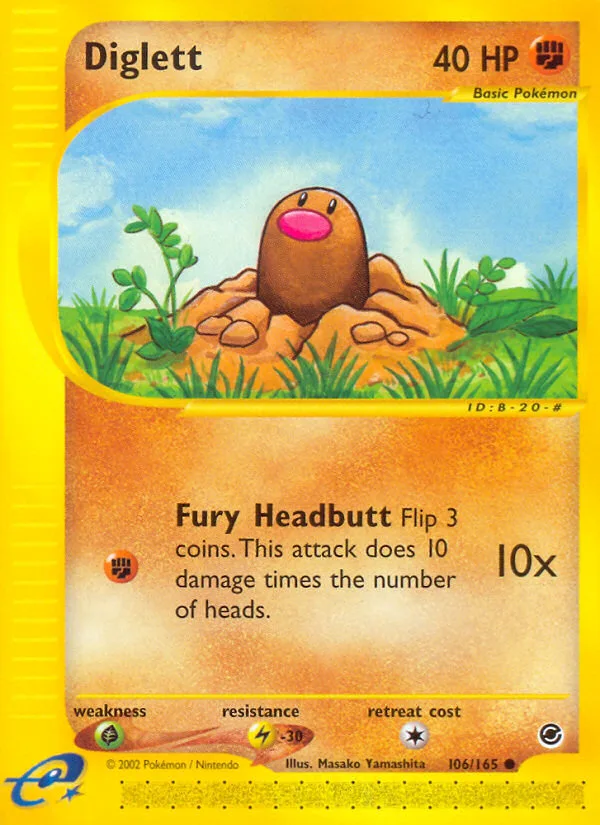 Diglett, Expedition Base Set #106/165