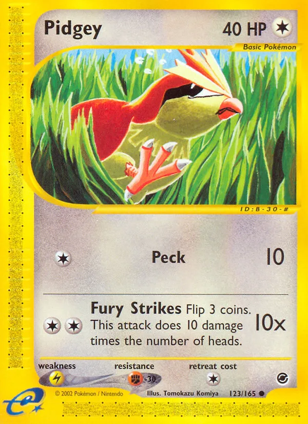Pidgey, Expedition Base Set #123/165