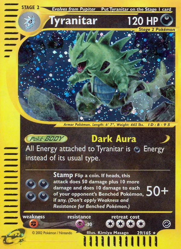 Tyranitar, Expedition Base Set #29/165