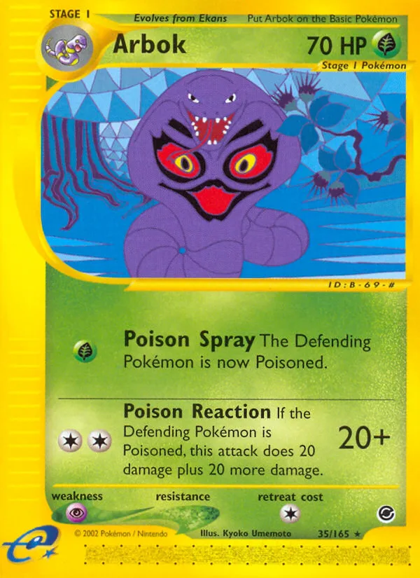 Arbok, Expedition Base Set #35/165