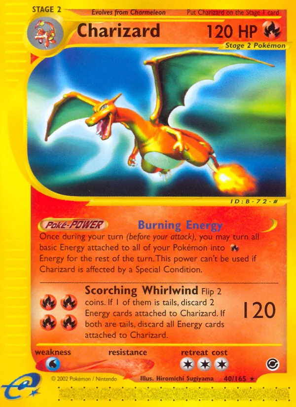 Charizard, Expedition Base Set #40/165