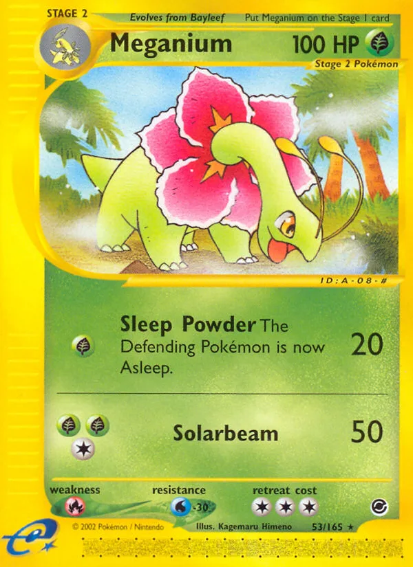 Meganium, Expedition Base Set #53/165