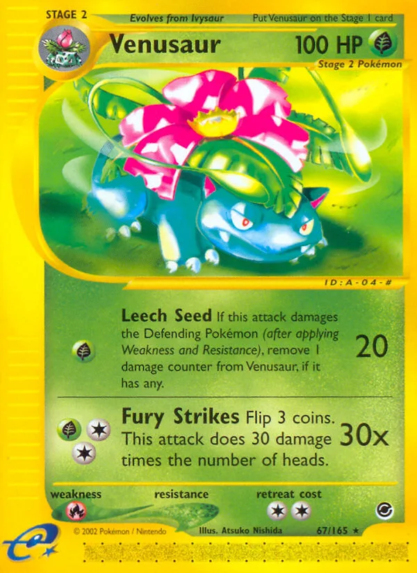 Venusaur, Expedition Base Set #67/165
