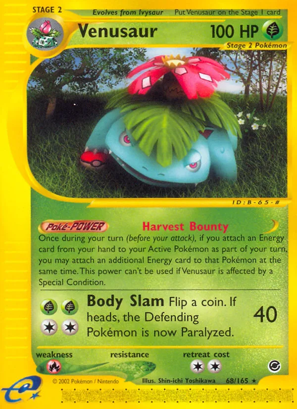 Venusaur, Expedition Base Set #68/165
