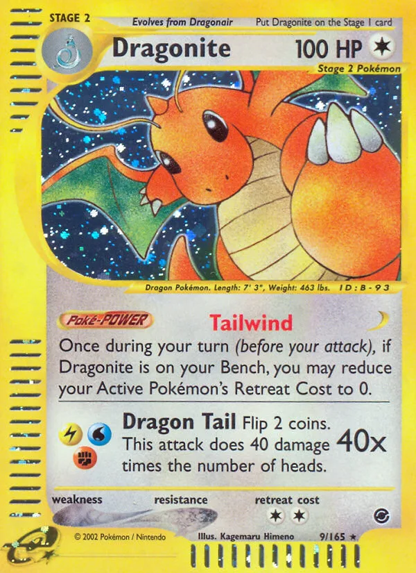 Dragonite, Expedition Base Set #9/165