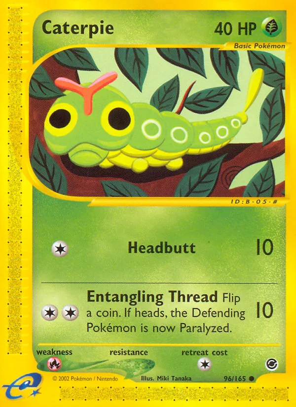 Caterpie, Expedition Base Set #96/165