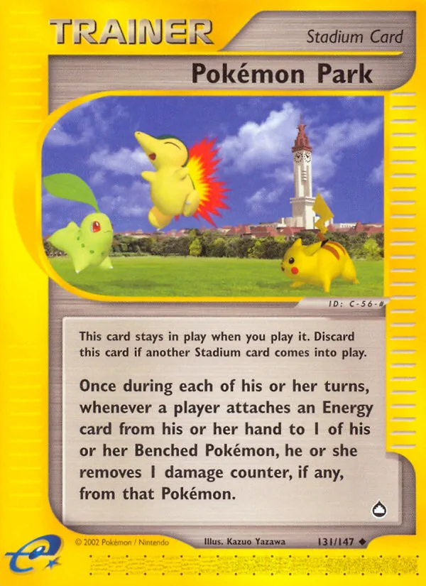 Pokémon Park, Aquapolis #131/147