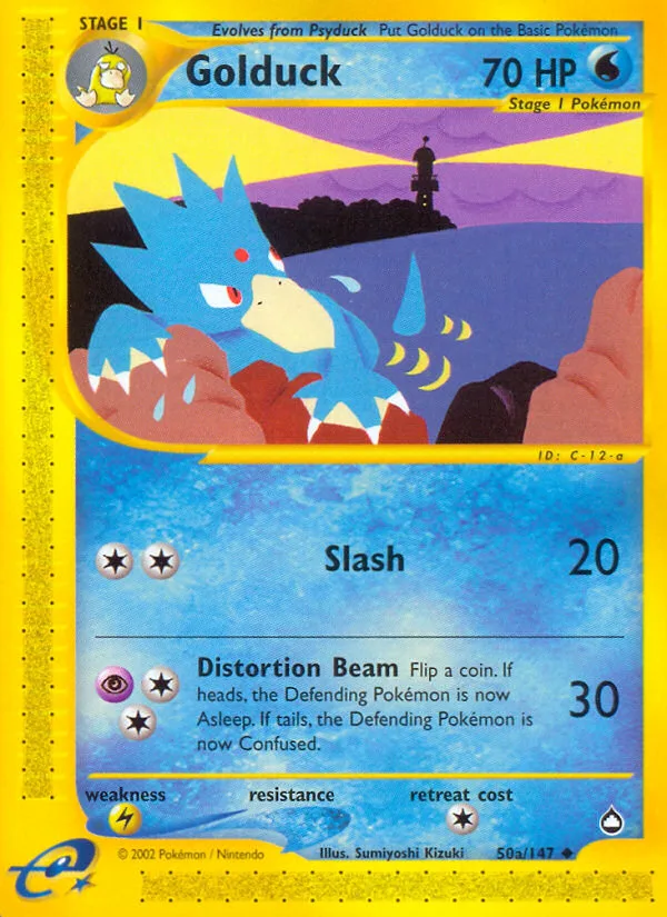 Golduck, Aquapolis #50/147