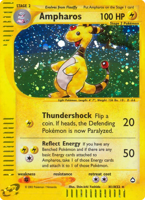 Ampharos, Aquapolis #H1/H32