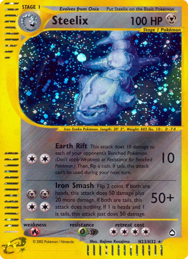 Steelix, Aquapolis #H23/H32