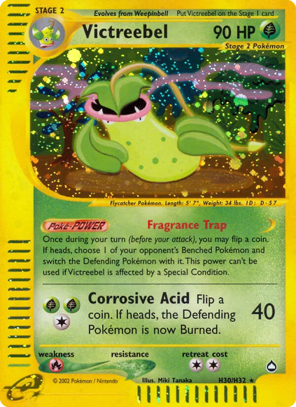 Victreebel, Aquapolis #H30/H32