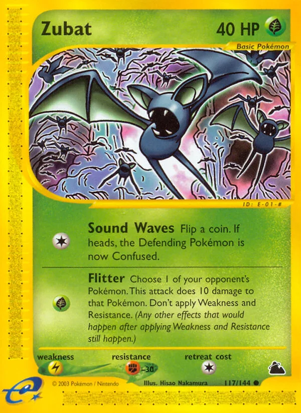 Zubat, Skyridge #117/144