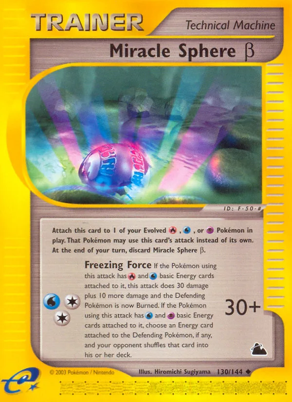 Miracle Sphere β, Skyridge #130/144