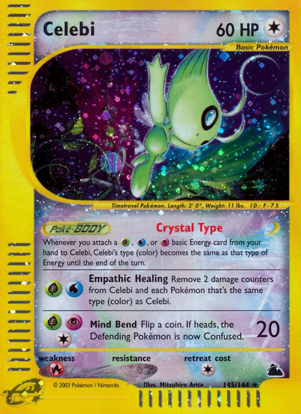 Celebi, Skyridge #145/144