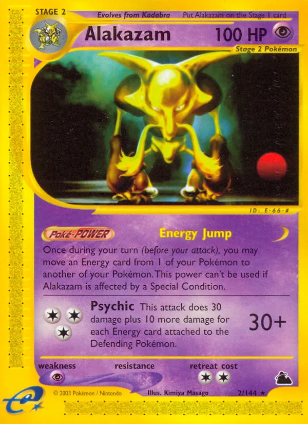 Alakazam, Skyridge #2/144