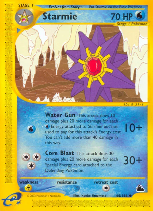 Starmie, Skyridge #44/144