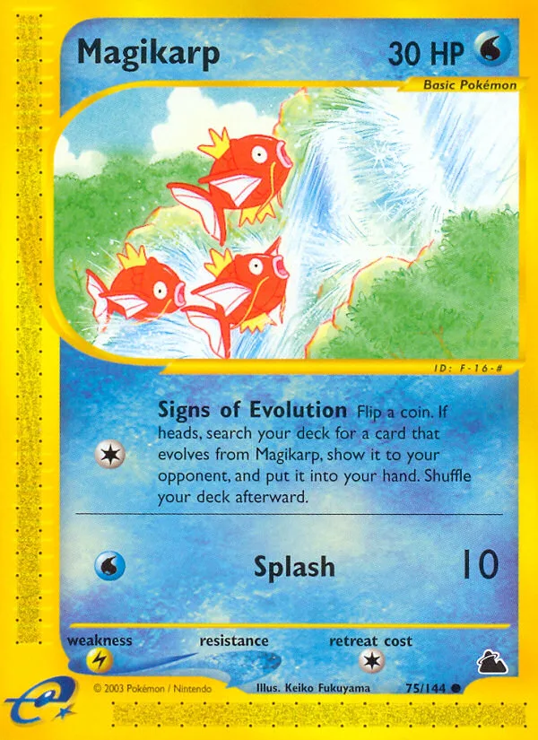 Magikarp, Skyridge #75/144