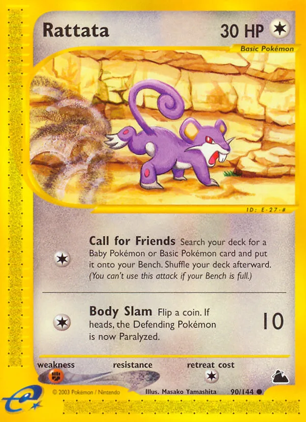 Rattata, Skyridge #90/144