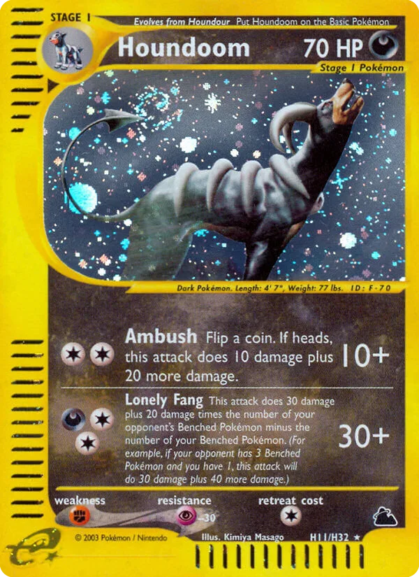 Houndoom, Skyridge #H11/H32