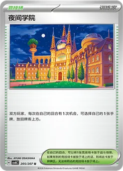 Academy at Night