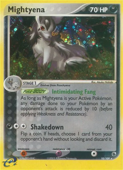 Mightyena, Ruby & Sapphire #10/109