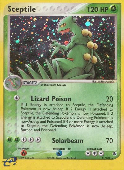 Sceptile, Ruby & Sapphire #11/109