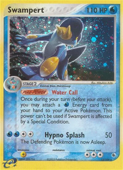 Swampert, Ruby & Sapphire #13/109