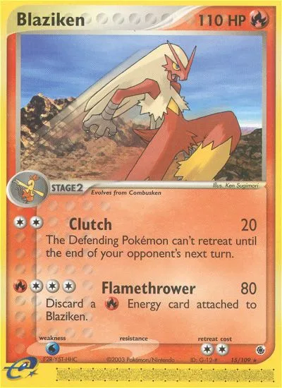 Blaziken, Ruby & Sapphire #15/109