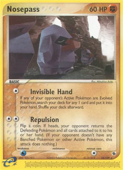 Nosepass, Ruby & Sapphire #18/109