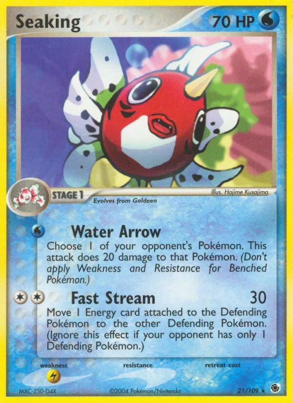Seaking, Ruby & Sapphire #21/109