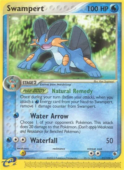 Swampert, Ruby & Sapphire #23/109