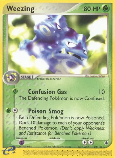 Weezing, Ruby & Sapphire #24/109