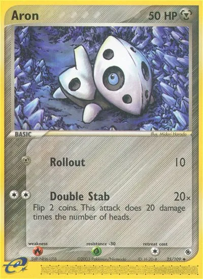 Aron, Ruby & Sapphire #25/109