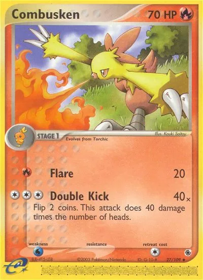 Combusken, Ruby & Sapphire #27/109