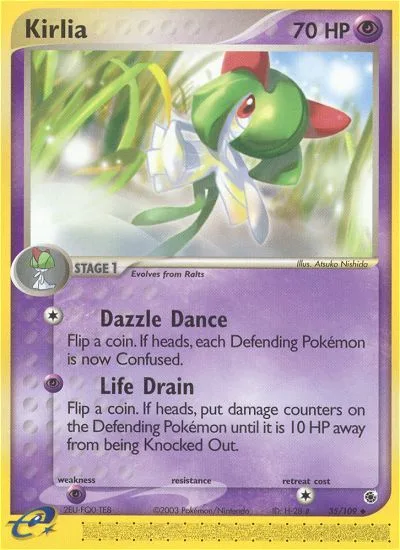 Kirlia, Ruby & Sapphire #35/109