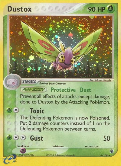 Dustox, Ruby & Sapphire #6/109