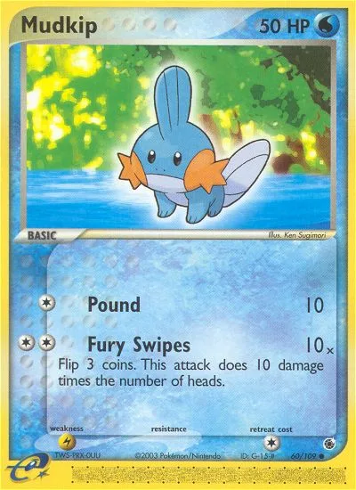 Mudkip, Ruby & Sapphire #60/109