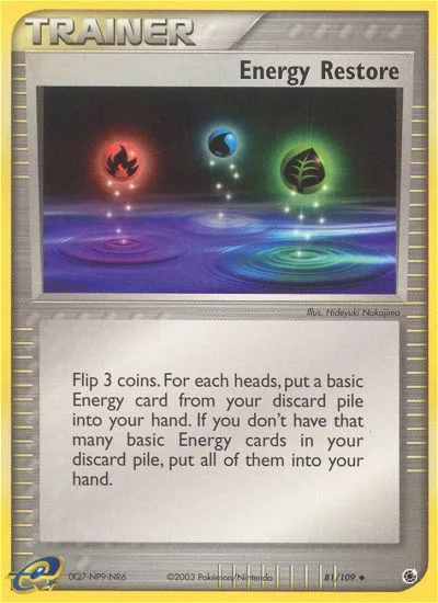 Energy Restore, Ruby & Sapphire #81/109