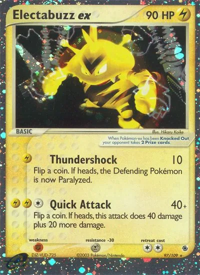 Electabuzz ex, Ruby & Sapphire #97/109