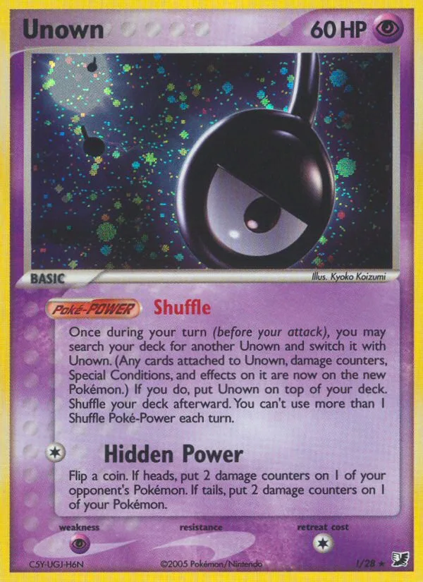 Unown, Unseen Forces #!/28