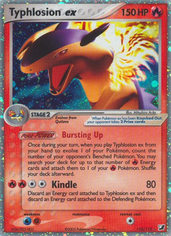 Typhlosion ex, Unseen Forces #110/115