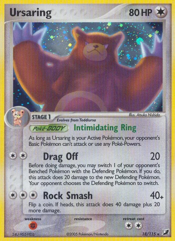 Ursaring, Unseen Forces #18/115