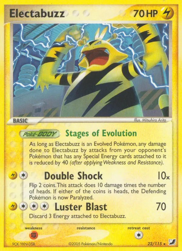 Electabuzz, Unseen Forces #22/115