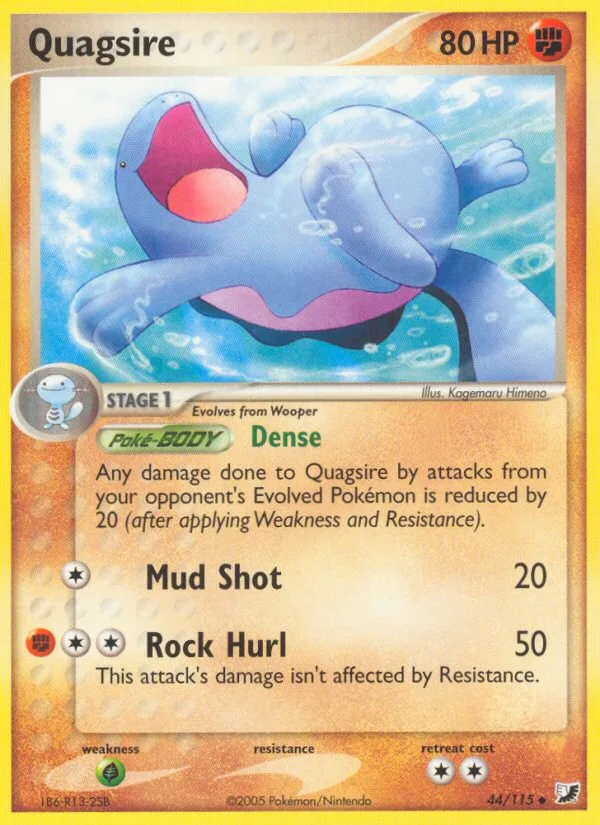 Quagsire, Unseen Forces #44/115