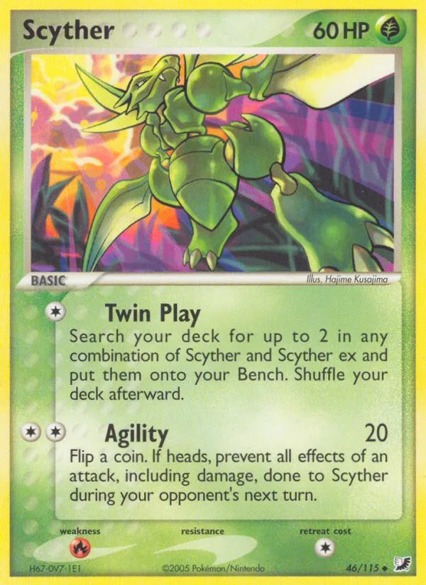 Scyther, Unseen Forces #46/115