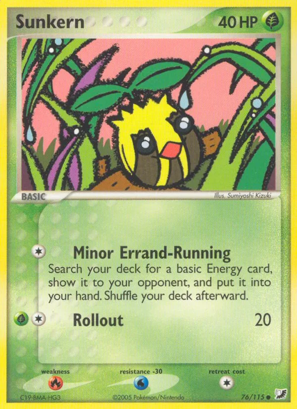 Sunkern, Unseen Forces #76/115
