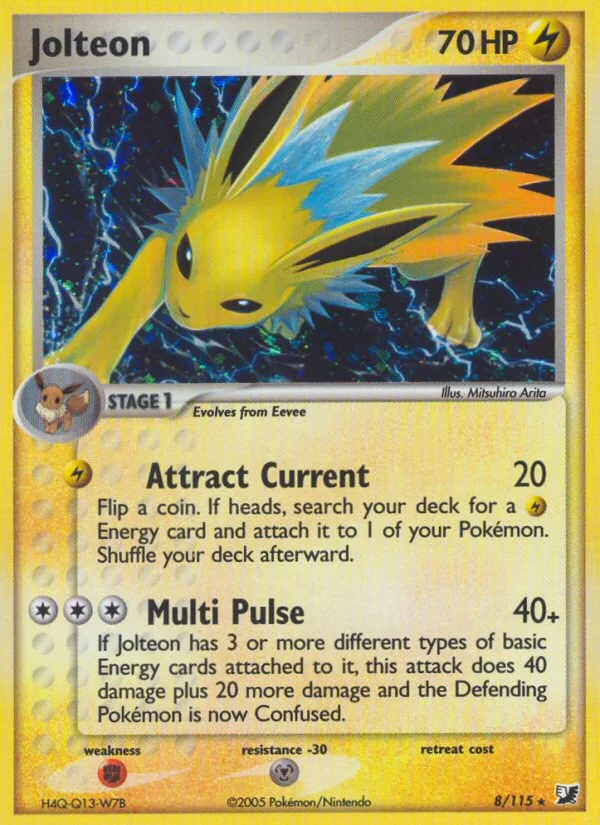 Jolteon, Unseen Forces #8/115